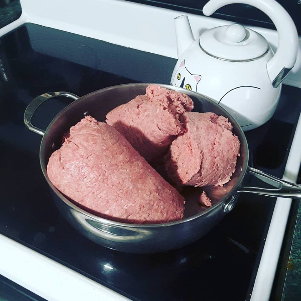 Batch cooking ground meat to freeze for use throughout the month