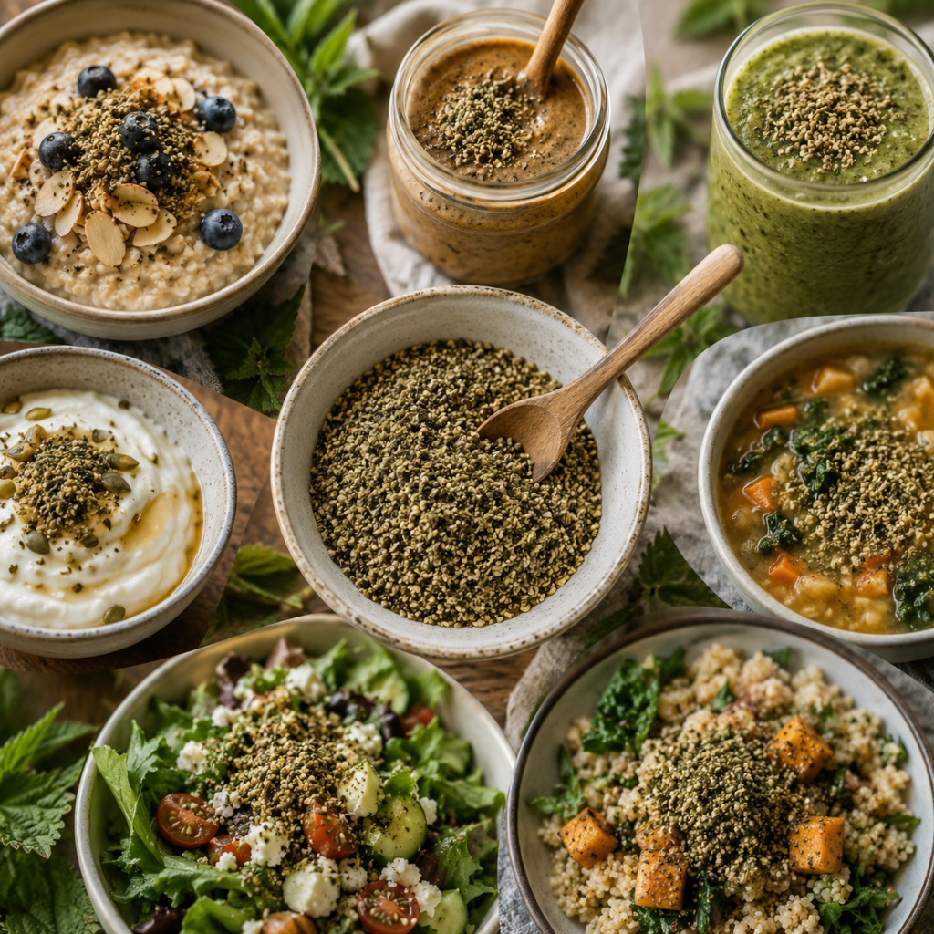 Stinging Nettle Seeds as Food