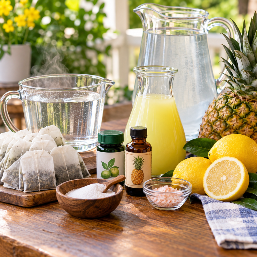 Green Tea Pineapple&nbsp;Lemonade